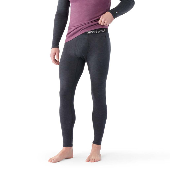 Classic Thermal Merino Base Layer Bottom - Charcoal