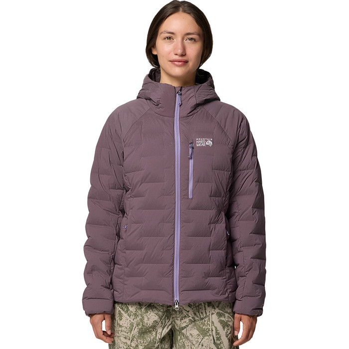 Stretchdown Hooded Jacket - Purple Sage