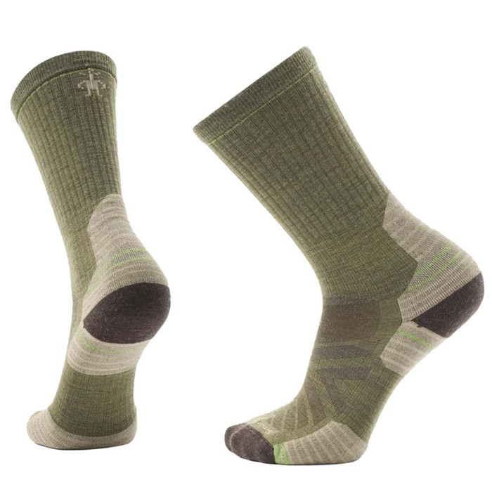 Hike Targeted Cushion Crew Socks - Winter Moss