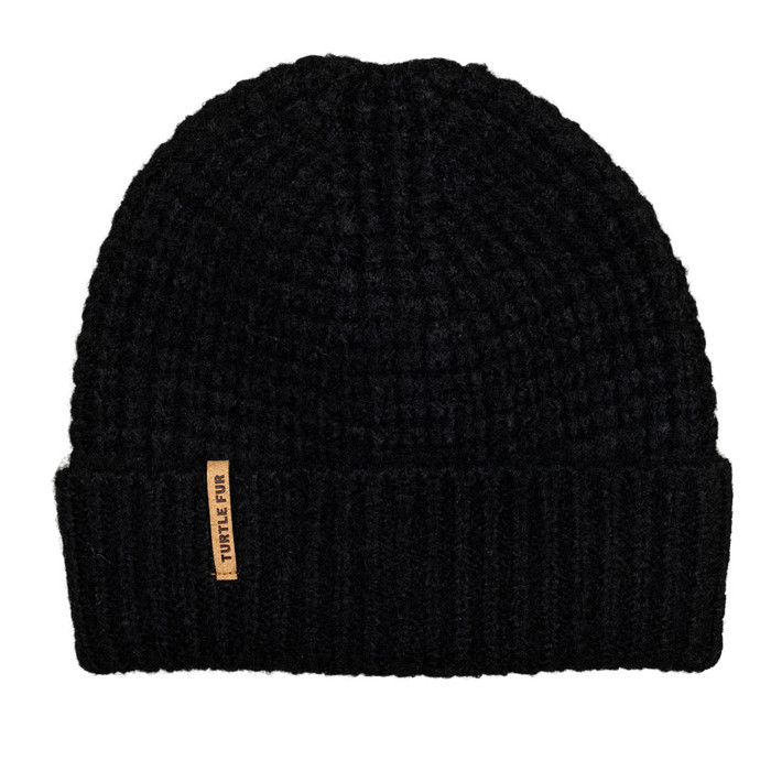 Aleah Cuff Beanie - Black