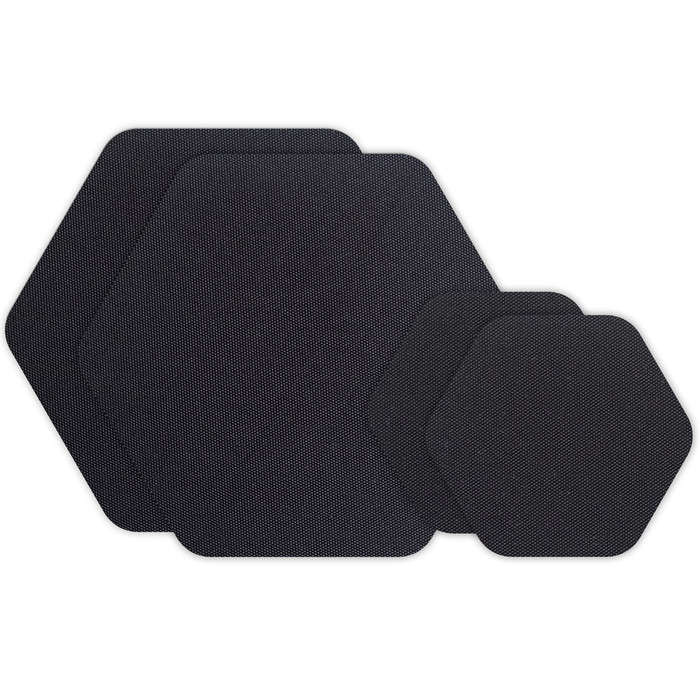 Tenacious Tape Patches Hex - Blk
