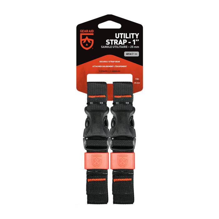 Utility Strap - 1", Black, 40" Length
