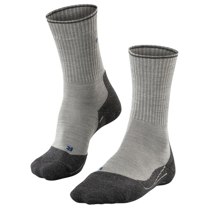 W's Tk2 Explore Melange Socks-Light Grey