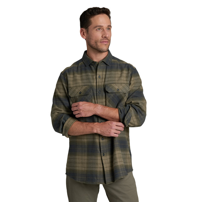 Rydr Flannel - Olive Night