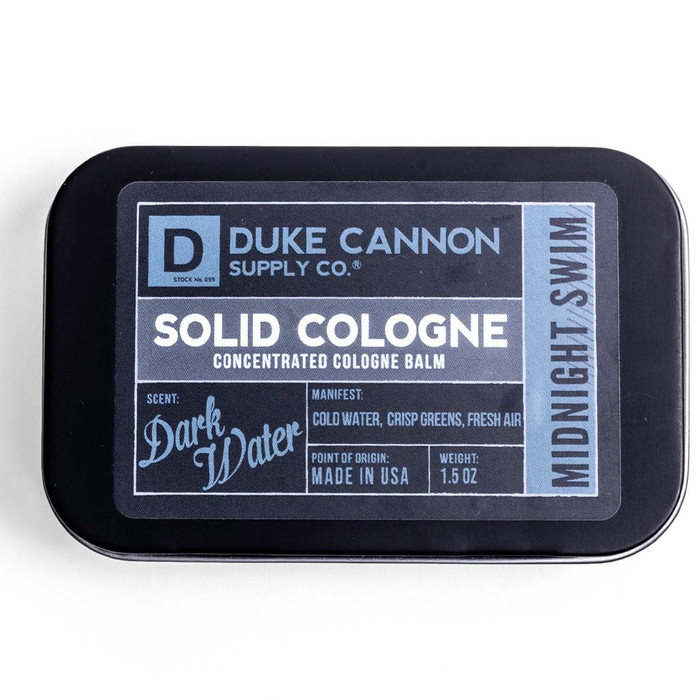 Duke Cannon Solid Cologne - Midnight Swim