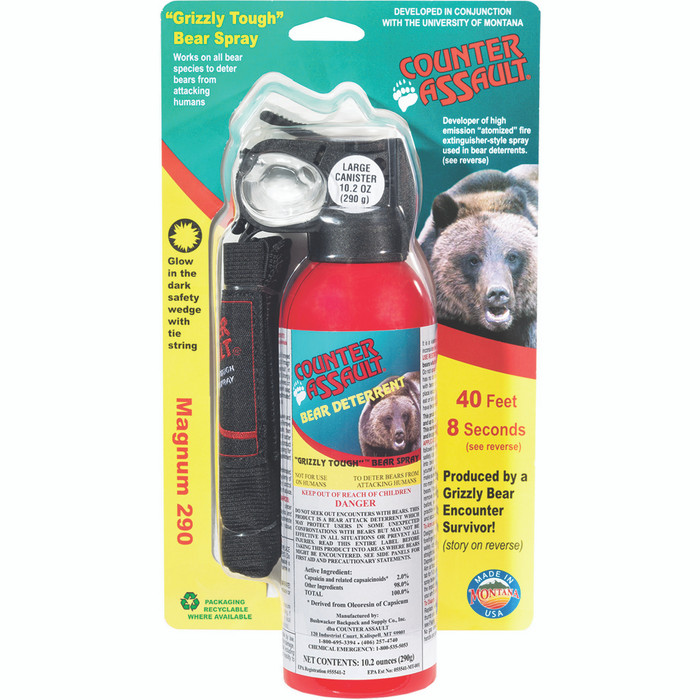 Counter Assault Bear Deterrent Spray 10.2 oz