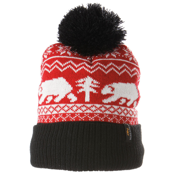 Polar Bear (Red) Hat