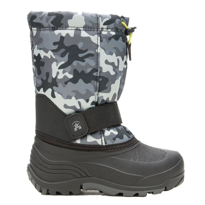 Kids Rocket Winter Boots - Black Camo