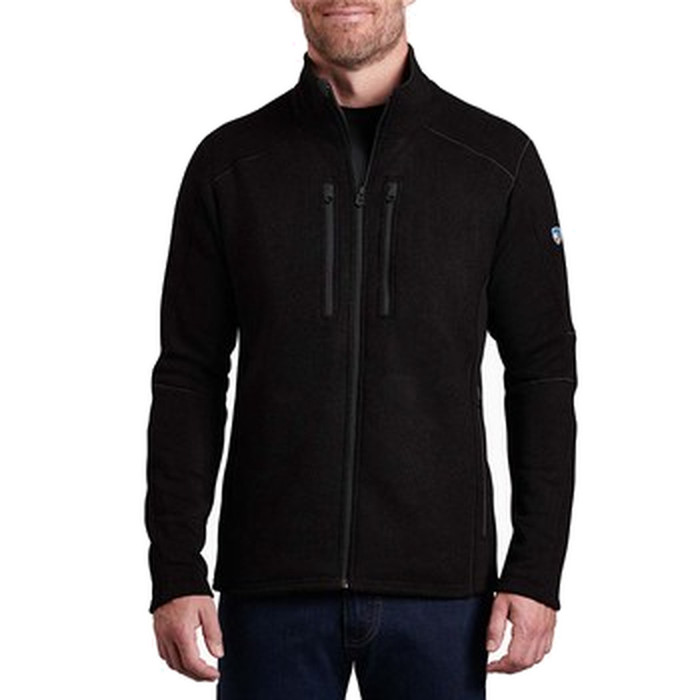 Interceptr Full Zip Jacket - Black