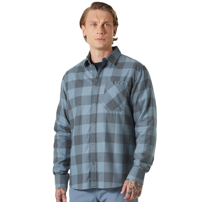 Aker Flannel - Washed Navy