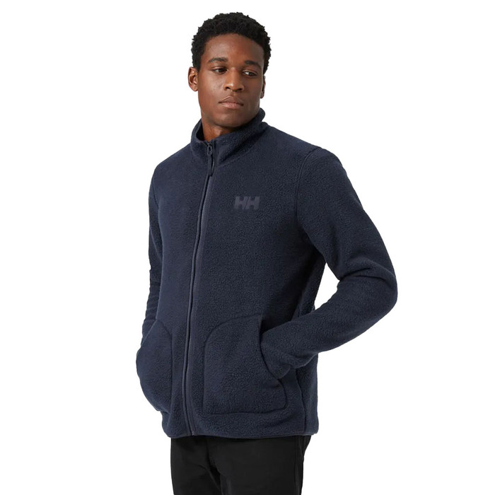 Panorama Pile Jacket - Navy