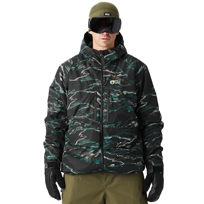 Akna Winter Jacket - Forest Shadow Print