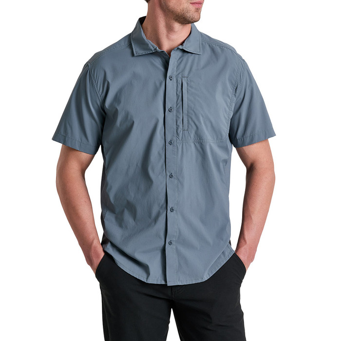 Driftr Short Sleeve - Charcoal Blue