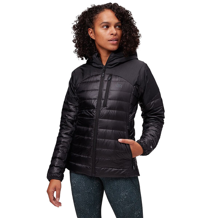 W's Helium Down Hoodie - Black