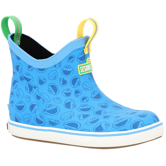 Sesame Street Cookie Monster Ankle Deck Boots