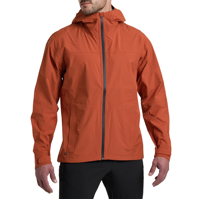 Stretch Voyagr Rain Jacket - Red Cedar