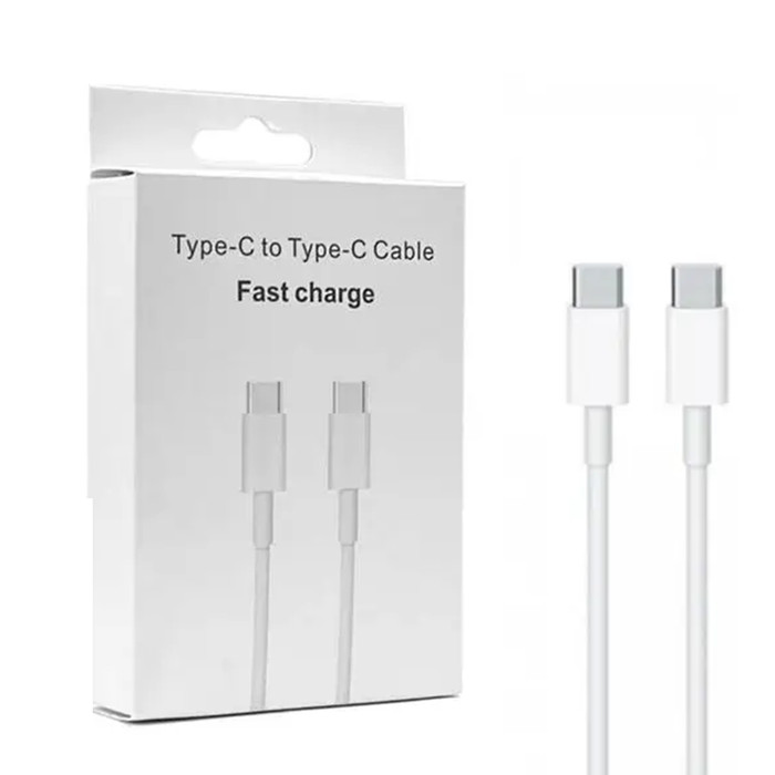 Type-C To Type-C Cable 3FT Fast Charge