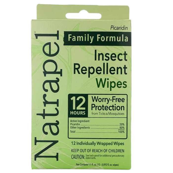 Natrapel 12 Hour Wipes 12 pk