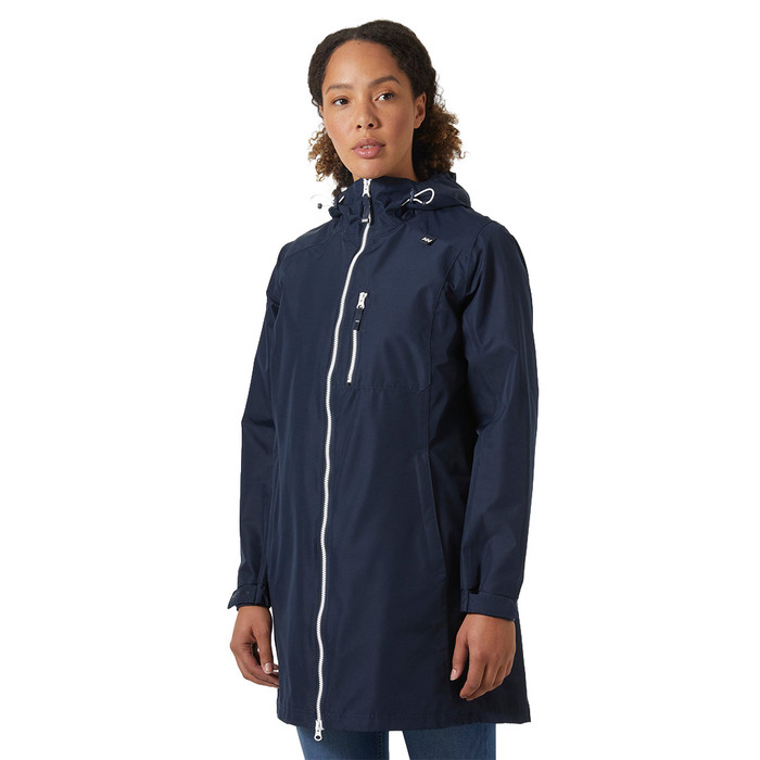 W's Long Belfast Jacket - Navy