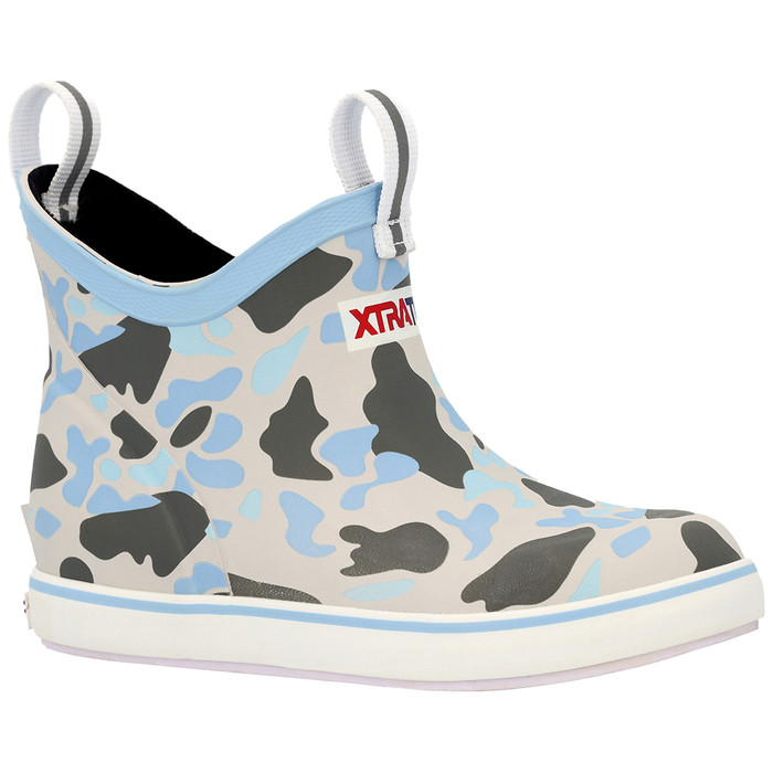 Kid's Ankle Deck Boots - Ice Duck Camo