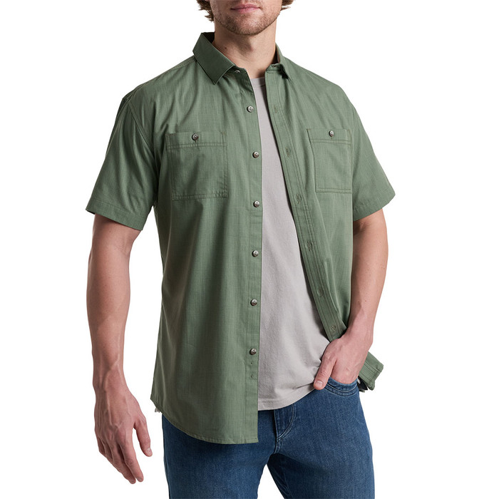 Karib Short Sleeve Shirt - Slate Green