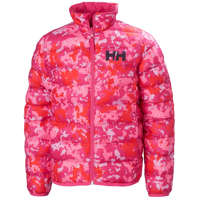 Jr Marka Reversable Puffer Jacket - Dragon Fruit