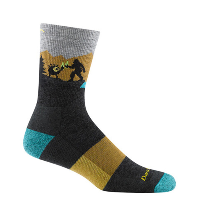Close Encounters Micro Crew Socks - Charcoal