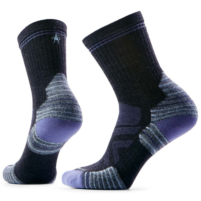 W's Hike Targeted Cushion Mid Crew Socks - Charcoal