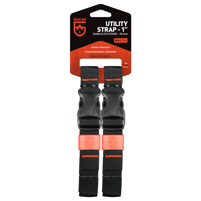 Utility Strap - 1", Black, 60" Length