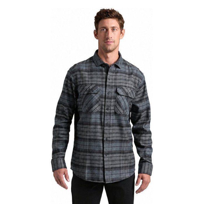 Rydr Flannel - Smokey Slate