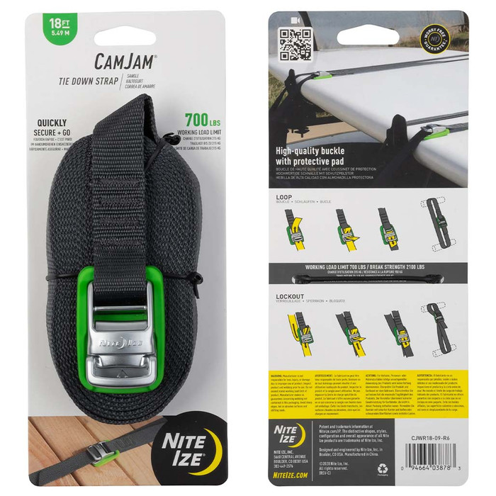 CamJam 18 Ft Tie Down Strap