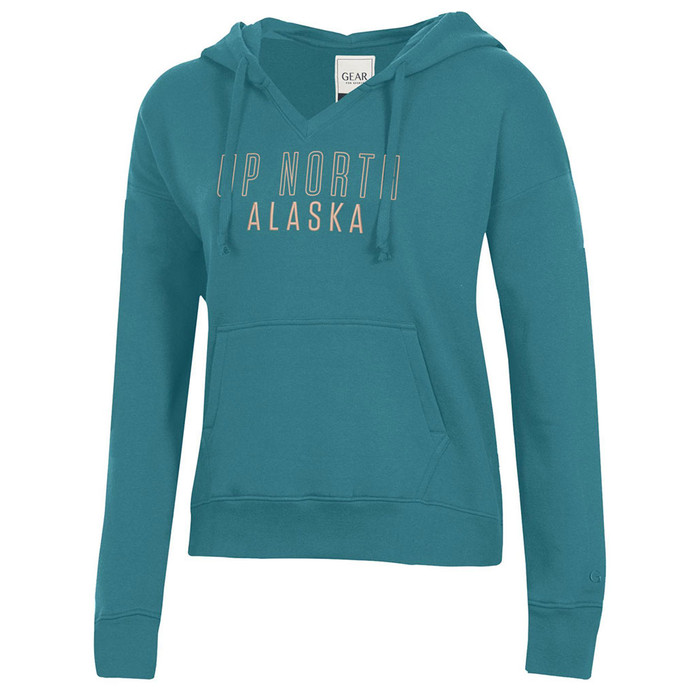 W's Big Cotton Pullover - Aqua Tonic
