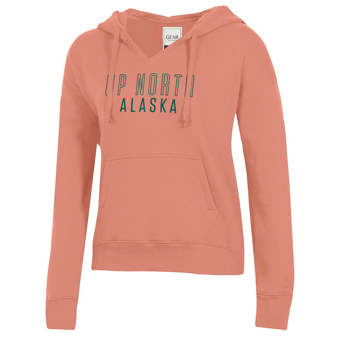W's Big Cotton Pullover - Peach Melon