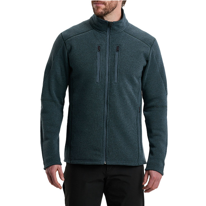 Interceptr Full Zip Jacket - Storm Blue