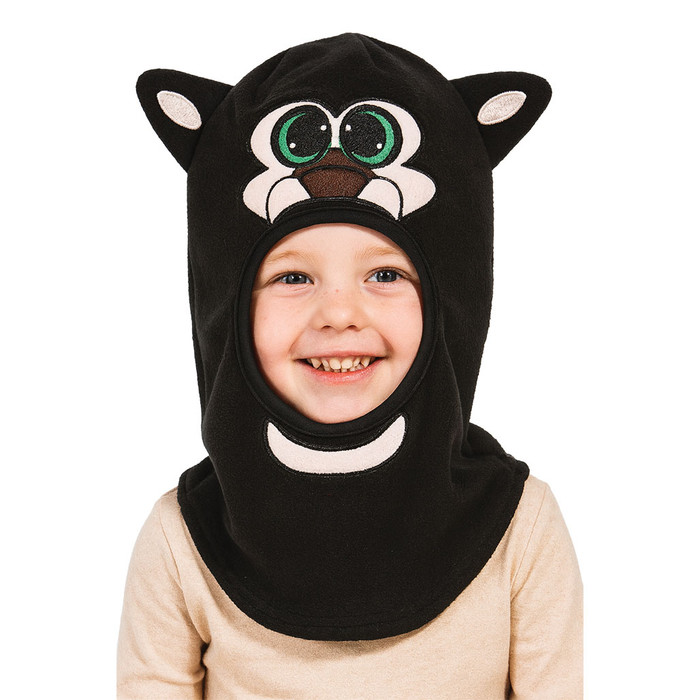 Black Bear Facemask - Black