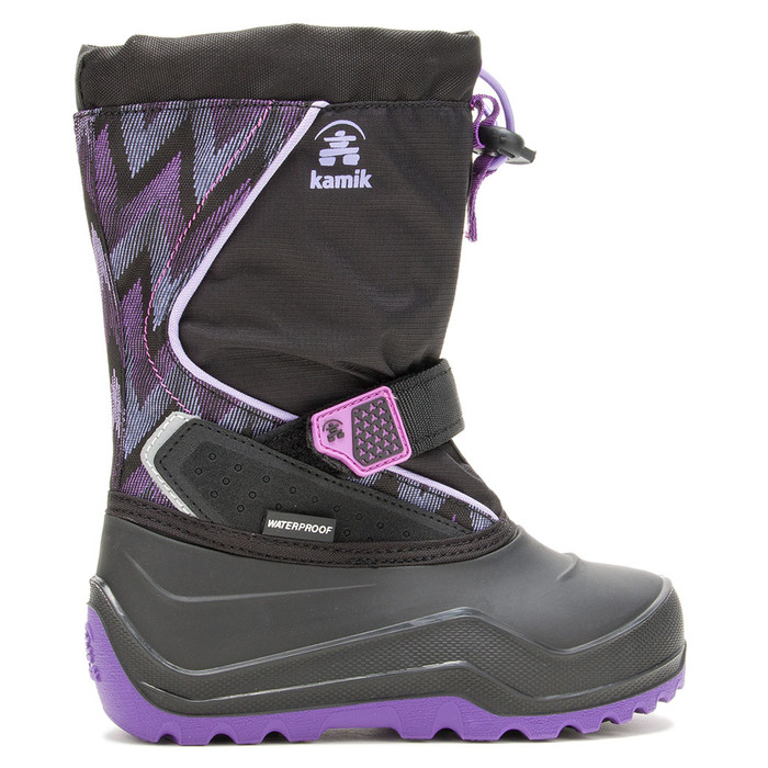 Snowfall -40F Winter Boots - Black Purple