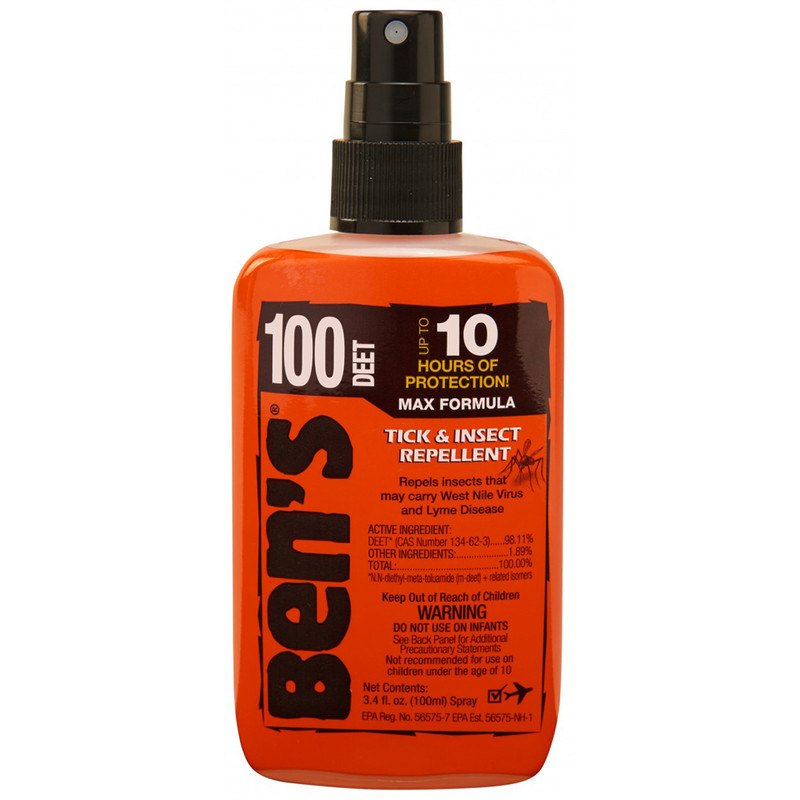 Ben's 100% Deet 3.4 oz Pump - Boxed
