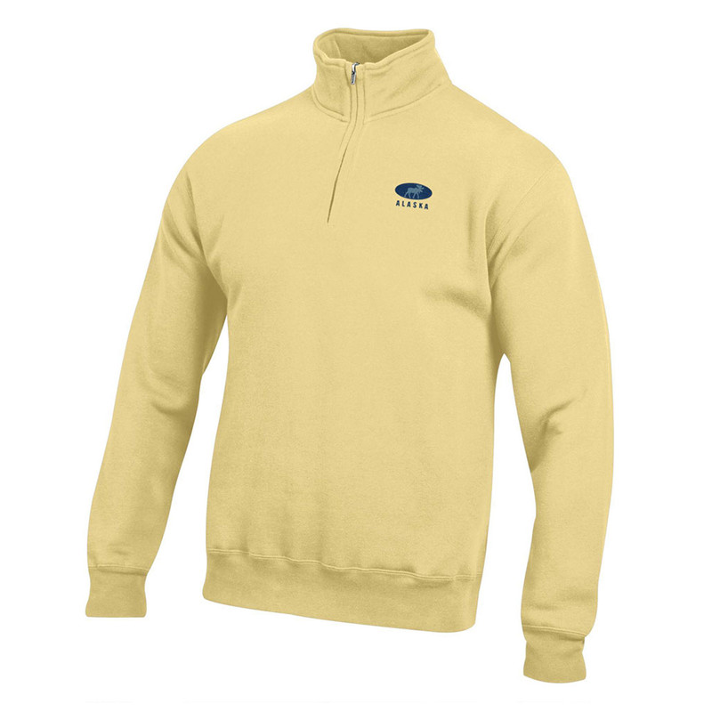 Alaska Cotton 1/4 Zip Hoodie - Butter