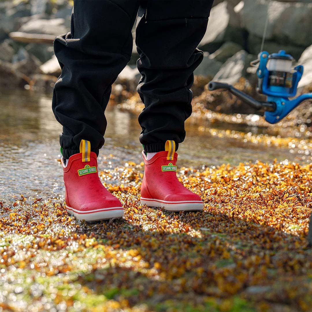 Kids XTRATUF Sesame Street Cookie Monster Ankle Deck Boot