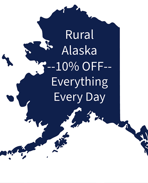 Rural Alaska family with winter gear