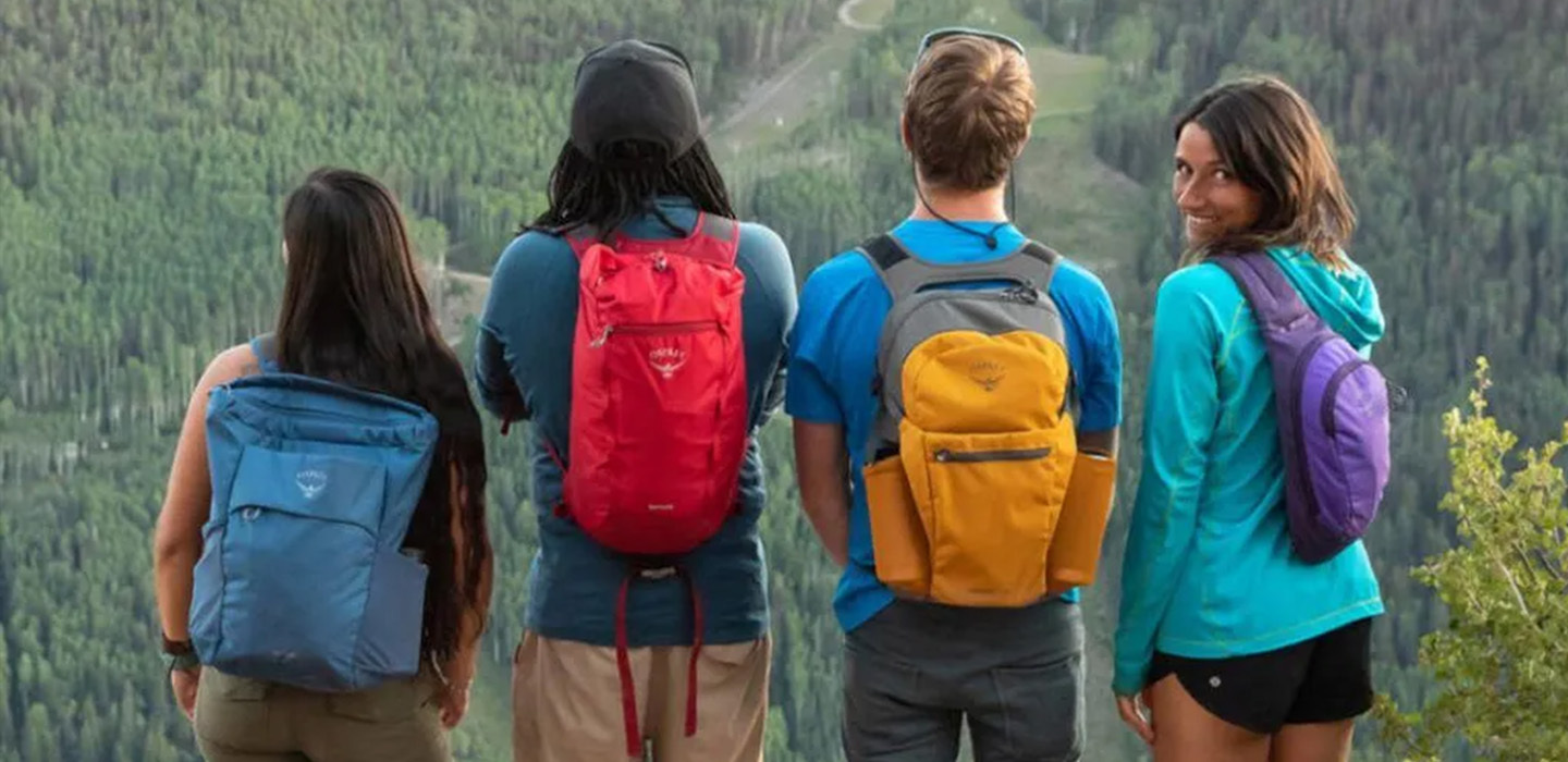 Waterproof backpack on Alaska fishing charter
