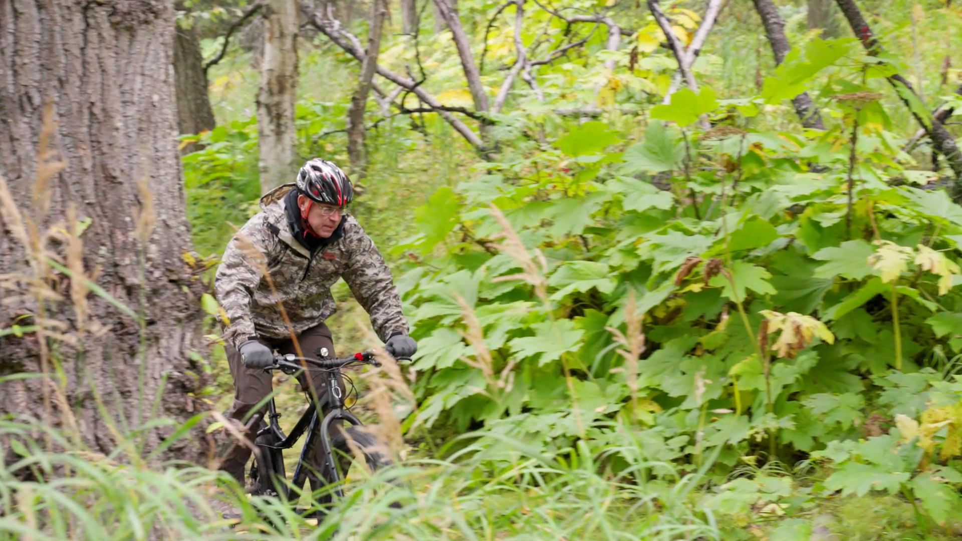 Biking Kincaid Park