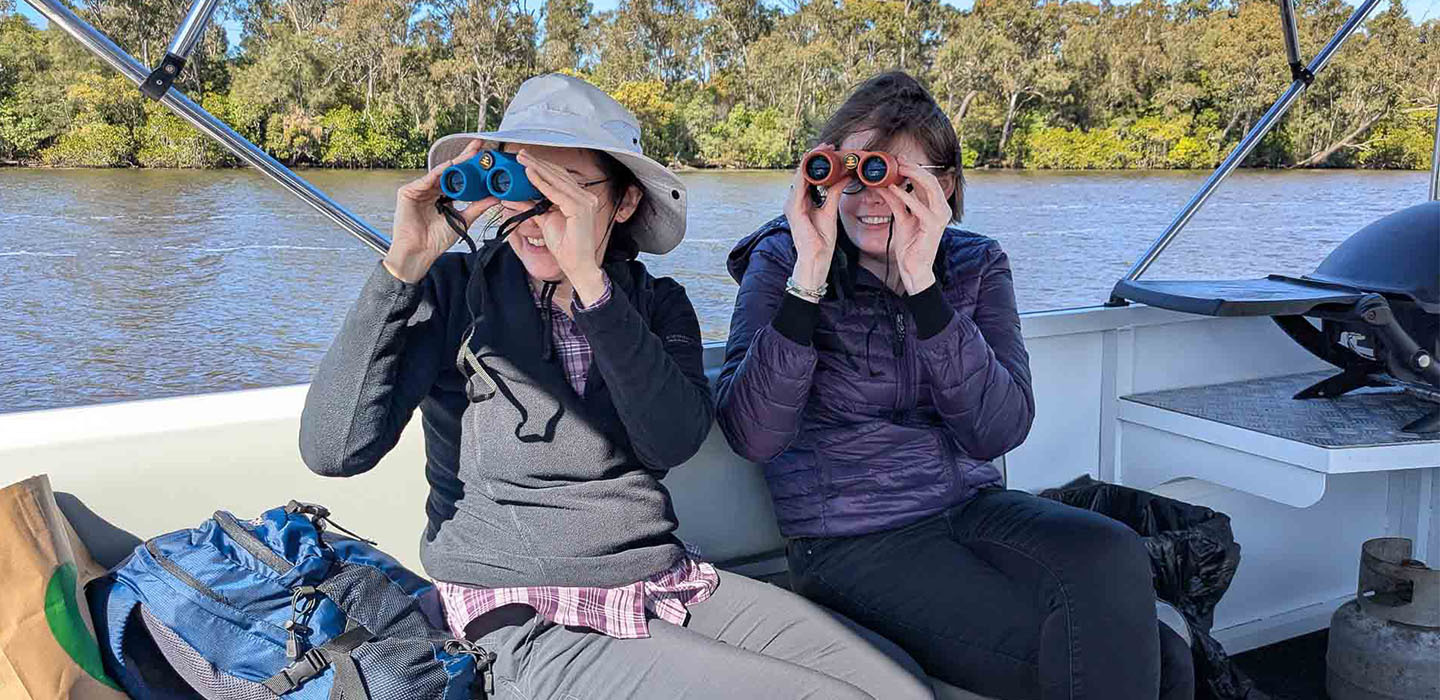 Binocular rentals for Alaska fishing charters
