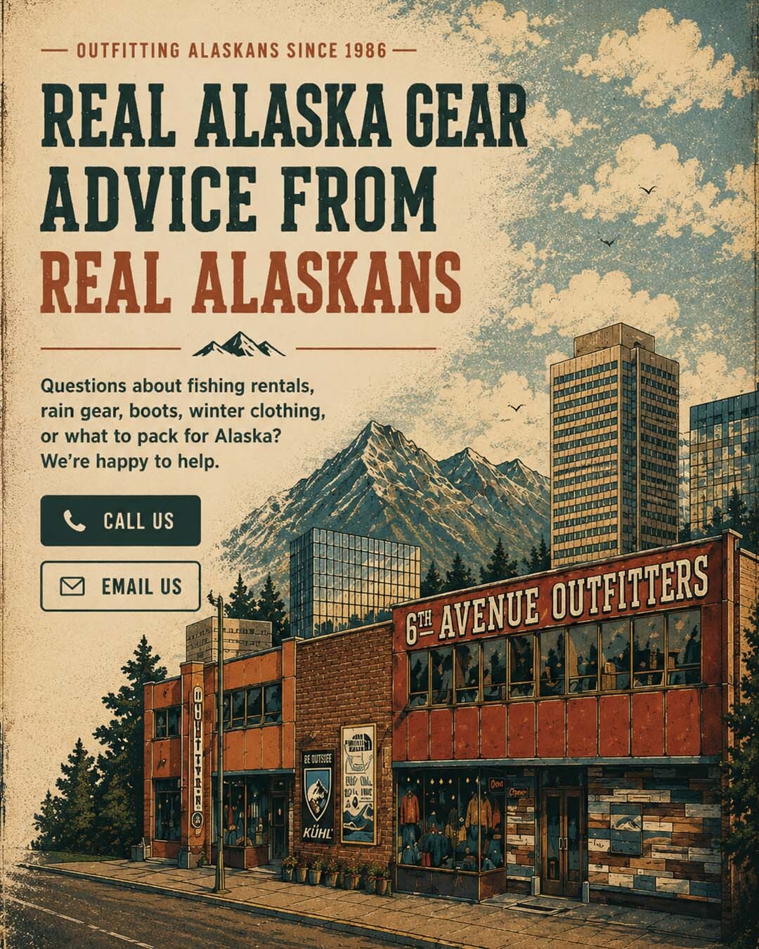 6th Avenue Outfitters Anchorage Alaska