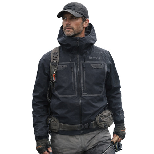 Simms G3 Guide Wading Jacket - Black - 6th Avenue Outfitters Co-op
