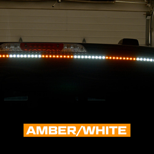 72 Inch Amber/White