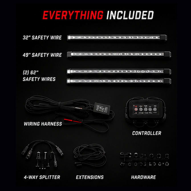 Firewire LEDs Police 360 Safety Lighting Kit