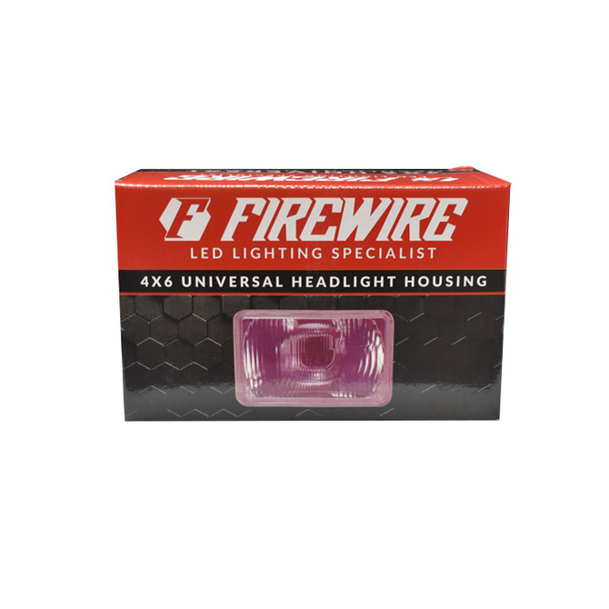 4X6 Headlight Conversion Housing Kit H4651 H4652 H4656 H4666