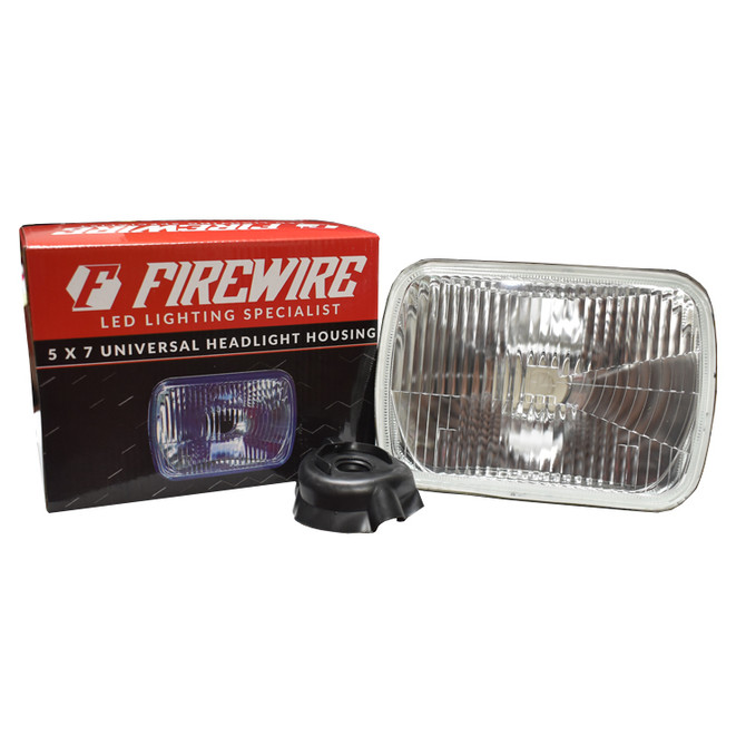 5X7 Conversion H4 Headlight Housing