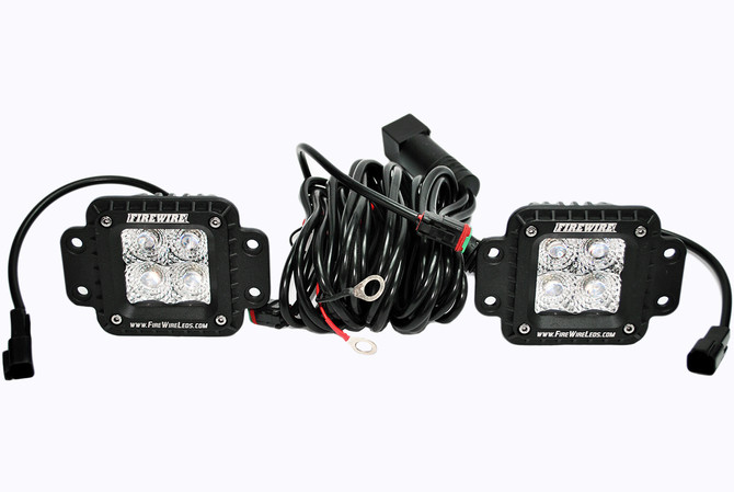 Flush Mount Square Cube Light